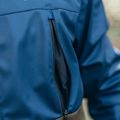 Giacca da ciclismo Northwave Easy Out Softshell da uomo blu profondo/verde foresta 12