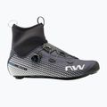 Scarpa da strada Northwave Celsius R Arctic GTX da uomo grigio carbonio/riflettente 12