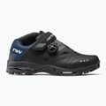 Scarpe da ciclismo MTB da uomo Northwave Enduro Mid 2 nero/blu profondo 8