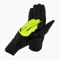 Guanti da ciclismo Northwave Fast Gel nero/giallo fluo da uomo