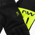 Guanti da ciclismo Northwave Fast Gel nero/giallo fluo da uomo 4