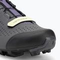 Scarpe da ciclismo MTB da donna Northwave Razer grigio scuro/viola scuro 7