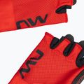 Guanti da ciclismo da uomo Northwave Active Short Finger rosso radioso 4
