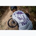 Manica lunga ciclismo donna Northwave Xtrail grigio chiaro/viola scuro 6