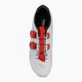 Scarpe da strada Northwave Revolution uomo bianco/rosso fluo 5
