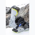 Attacchi da snowboard uomo Drake Fifty grey/lime 6