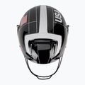 Casco da sci Briko Slalom 2.0 USA shiny black/white/cardinal red 6