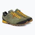 AKU Bellamont III Suede GTX verde/ocra da uomo 4