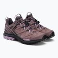 Stivali da trekking AKU Rocket DFS GTX rosa polvere/lilla per donna 4