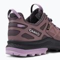 Stivali da trekking AKU Rocket DFS GTX rosa polvere/lilla per donna 9