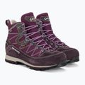 Stivali da trekking AKU Trekker Lite III GTX viola/grigio da donna 4