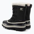 Stivali da neve Sorel Caribou nero/pietra da donna 3