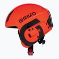 Casco da sci per bambini Briko Vulcano FIS 6.8 JR arancio/nero lucido 5