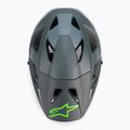Casco da bici Alpinestars Vector Pro Atom grigio scuro/grigio freddo opaco 6