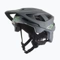 Casco da bici Alpinestars Vector Pro Atom grigio scuro/grigio freddo opaco 9