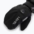 Guanti da snowboard da uomo Level Fly Mitt nero 4