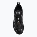 EA7 Emporio Armani Ace Runner Special scarpe triple nero / argento 5