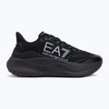EA7 Emporio Armani Wave Cracking scarpe nere/argento pieno 2