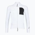 Felpa da uomo EA7 Emporio Armani Ski Cortina Powerstretch Fz bianco