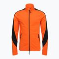 Felpa uomo EA7 Emporio Armani Ski Kitzbuhel Power Stretch Colorblock T-Top Fz flame