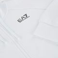 Emporio Armani Uomo EA7 Train Logo Series Extended Logo Hoodie Fz bianco / nero 5