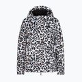 Giacca donna EA7 Emporio Armani Ski Kitzbuhel Softshell fantasia bianco animalier