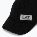 Cappello da baseball nero da donna EA7 Emporio Armani Train Contemporary 3