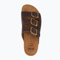Ciabatte da donna Scholl Rio Wedge Ad Med dark brown 3