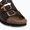 Ciabatte da donna Scholl Rio Wedge Ad Med dark brown 7