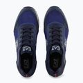 EA7 Emporio Armani Nero & Bianco Scarpe scamosciate sky captain / deep cobal / mineral 5