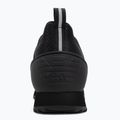 EA7 Emporio Armani Nero & Bianco Carbon triplo nero / argento logo scarpe 6