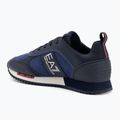 EA7 Emporio Armani Nero & Bianco Scarpe scamosciate sky captain / deep cobal / mineral 3