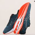 Scarpe da corsa da uomo Mizuno Wave Rider 26 provinciale blu/nimbus cloud/soleil 11