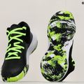 Under Armour Gs Jet '21 scarpe da basket per bambini nero / bianco / lime surge 11
