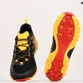Scarpa da corsa La Sportiva Bushido II uomo nero/giallo 19