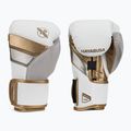 Guantoni da boxe Hayabusa T3 bianco/oro 2