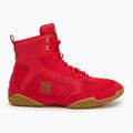 Hayabusa Pro Boxing scarpe da boxe uomo nero rosso 2