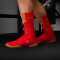 Hayabusa Pro Boxing scarpe da boxe uomo nero rosso 9