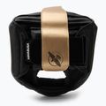 Casco da boxe Hayabusa T3 Headgear nero/oro 5