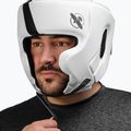 Casco da boxe Hayabusa T3 Headgear bianco/nero 5