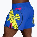 Pantaloncini da allenamento Hayabusa Icon Kickboxing da uomo blu/giallo 3