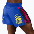 Pantaloncini da allenamento Hayabusa Icon Kickboxing da uomo blu/giallo 4