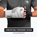 Guantoni da boxe Hayabusa S4 in pelle bianca 10