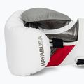 Guanti da boxe Hayabusa T3 bianco/rosso 6
