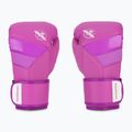 Hayabusa T3 Neon guantoni da boxe viola neon 2