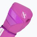 Hayabusa T3 Neon guantoni da boxe viola neon 5