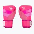 Hayabusa T3 Neon guantoni da boxe rosa neon 2