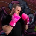 Hayabusa T3 Neon guantoni da boxe rosa neon 5