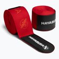 Fasce da boxe Hayabusa Deluxe Jacquard 450 cm rosso