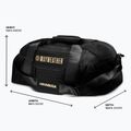 Borsa da ginnastica Hayabusa Mayweather in rete 70 l nero/oro 3